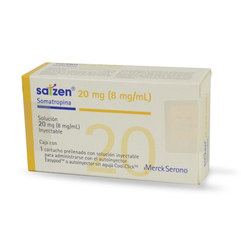 SAIZEN 60UI INYECCIÓN 1 PIEZA CAJA